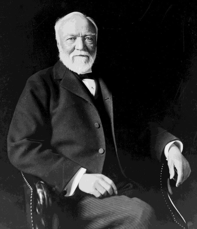 I. Andrew Carnegie 1835-1919 Carnegie Steel Factory 1899: Company produced more steel then all of the steel