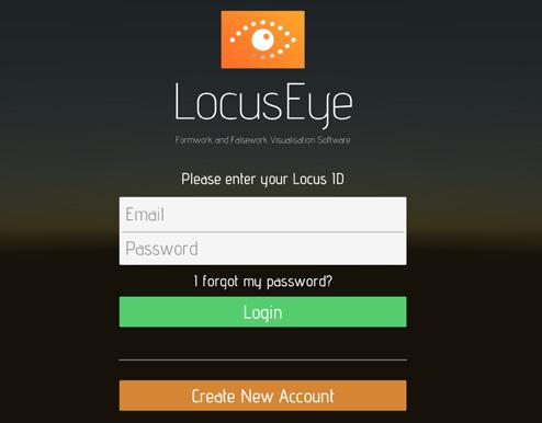 If you do not have a Locus ID click Create New Account.