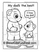 Mother s Day Crafts for Children Instructions, p2 of 3 http://biblekidsfunzone.com Father s Day Gift for Kids to Make: Color-My-Own Father s Day Puzzle!