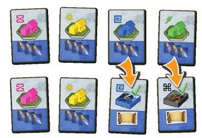 H Selected: Randomly select more Ship Tile than players participating in the game and place them face up on the table.