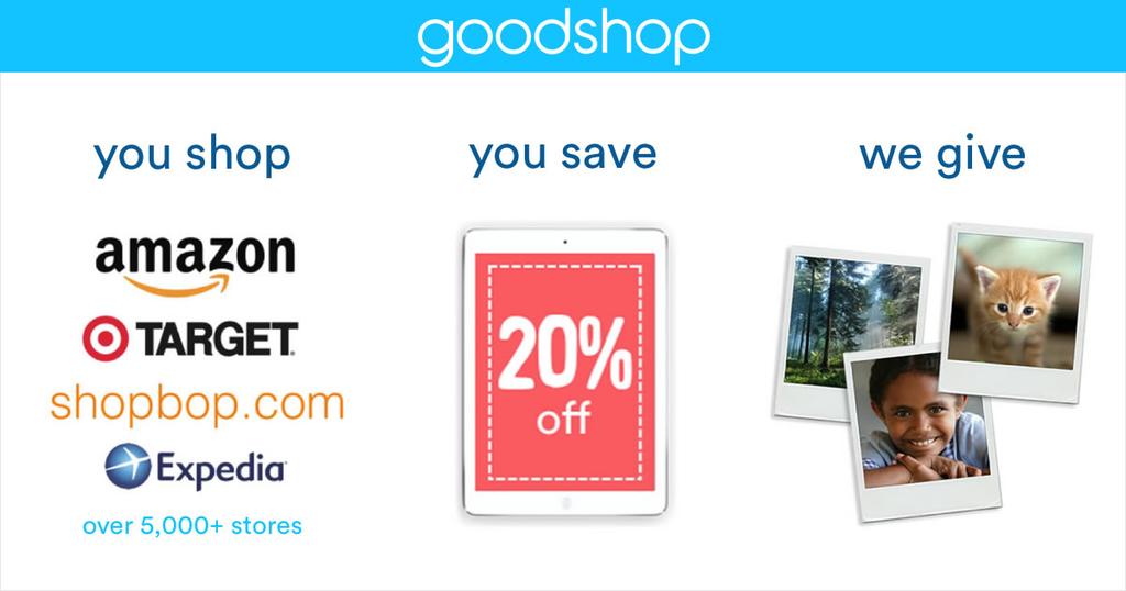 IDEA #3 GOODSEARCH GoodSearch is a search engine that allows you to save money on shopping through their website.