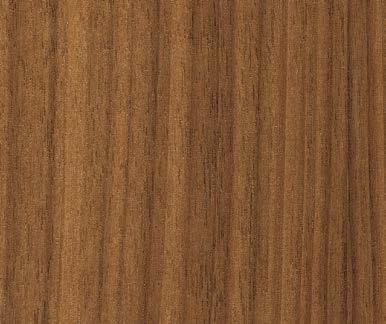 All veneers are coordinated with the wood of the chairs. Find more colours in our product portfolio.