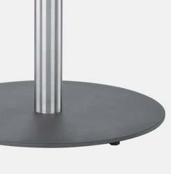 Optional anti-theft device Central column tables Anti-theft loop