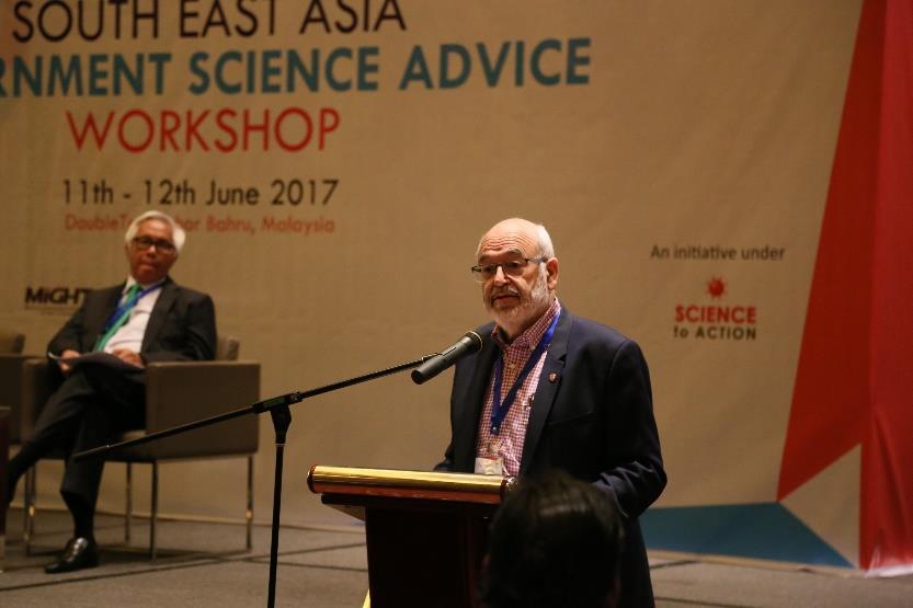 Summary This report reviews the delivery and outcomes of the INGSA South East Asia Government Science Advice workshop which took place on 11-12 June 2017 in Johor Bahru, Malaysia.