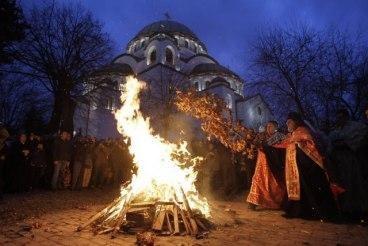 CHRISTMAS IN SERBIA In Serbia, the main Church is the Orthodox Church and