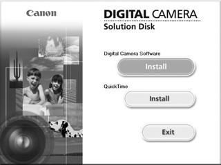 Preparing to Download Images Ensure that you install the software first before connecting the camera to the computer.