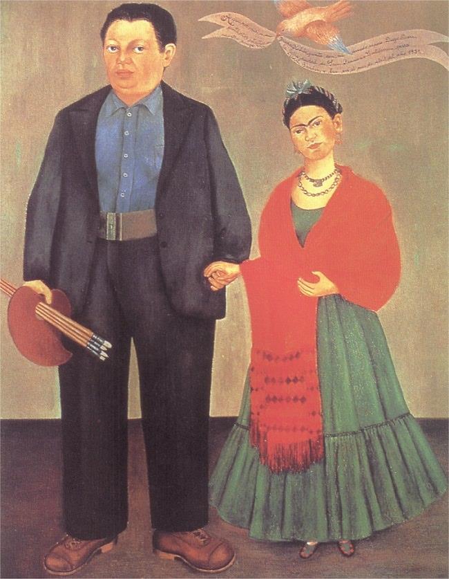 When Frida came to show Diego her artwork, he finally remembered the girl who teased him years ago Although she teased him, she had always respected his talent Diego