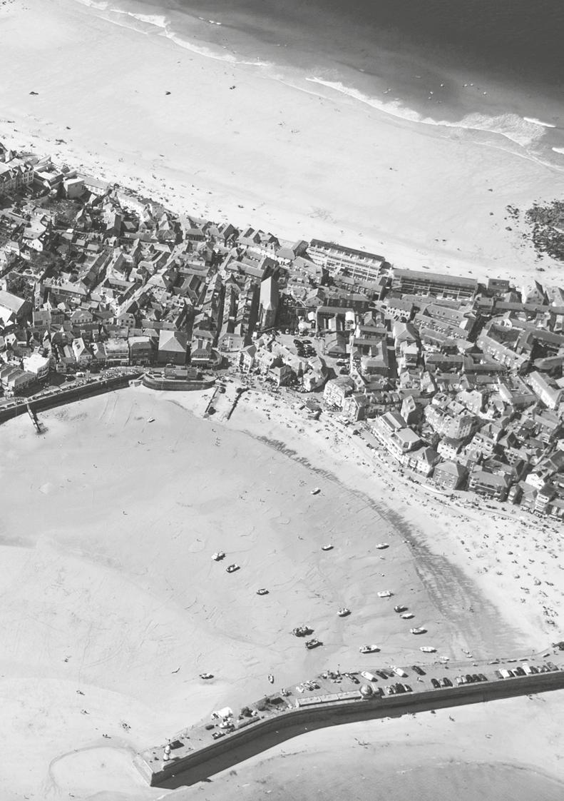 St Ives from the air, home of the Tate Gallery, the Bernard Leach Pottery and the Barbara Hepworth Museum CREATIVE The creative sector is a cultural and economic asset and it s growing at twice the