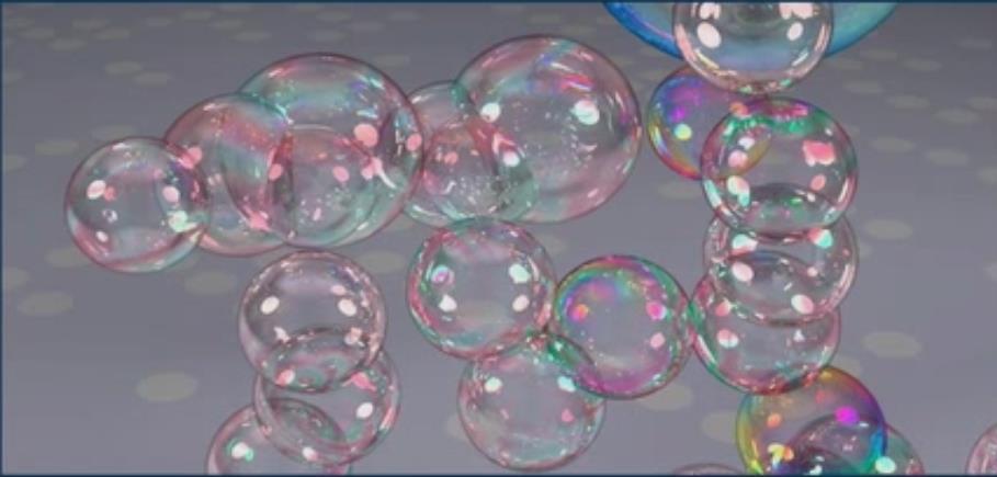 Thin Film Interference The beautiful colors you can see in soap bubbles are due to