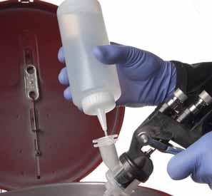 Pump spray bottle must be used to meet low VOC regulations M + Scotch