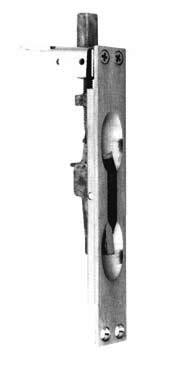 Ives - Commercial FB358 (old number FB6W) MANUAL FLUSH BOLT WOOD Dimensions: Body Size: 1 x 6-3/4 x 1-3/8 Deep Guide Size: 1 x 2-1/2 x 5/64 Thick Strike Size: 15/16 x 2-1/4 x 5/64 Thick 10B, 26D Top