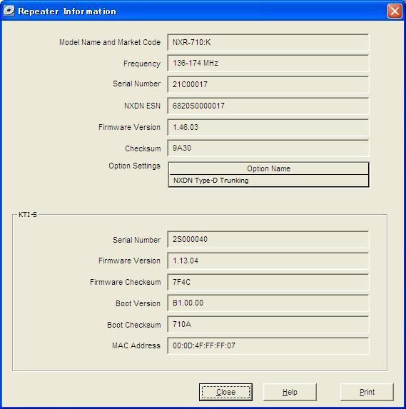 4. Remote FPU Data Write/Read (with KTI-5) Repeater & KTI-5 Information 1.