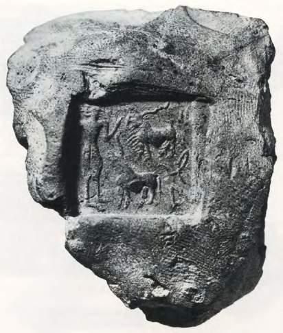 Narrative scenes appear on Indus seals possibly at the very beginning of the Harappa