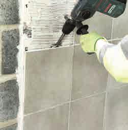 USE ME FOR ; All types of tile, plaster and adhesives. Use in conjunction with an SDS Plus machine with roto-stop.