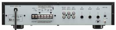 Mixer Power Amplifier A-2030 A-2060 A-2120 A-2240 Power Amplifier P-2240 30W 60W 120W 240W (CE/CE-AU/CE-GB/H version) *0dB = 1V Typical Connection 240W (CE/CE-AU/CE-GB/H version) A-2000 Series Cost
