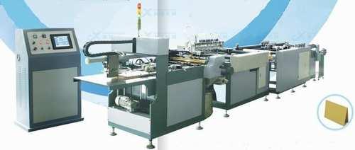 8-3MM Thickness of Paper: 80-160gsm Production capacity: 25-30PCS/Min Folding Edge range: 7mm-20mm Weight: 5800Kg Power: 17KW Dimension: 6800X4500X3200MM Rigid boxes making machine is applicable to