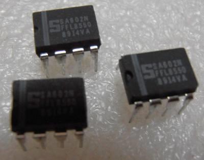 Signetics NE602 chip Also known as NE612, SA602, SA612 1985?