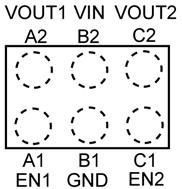 Ordering Information (1, 2) Manufacturing Part Number Marking Code Voltage V OUT1 /V OUT2 Junction Temperature Range Package MIC5388-SGYCS* 8A8 3.3V/1.