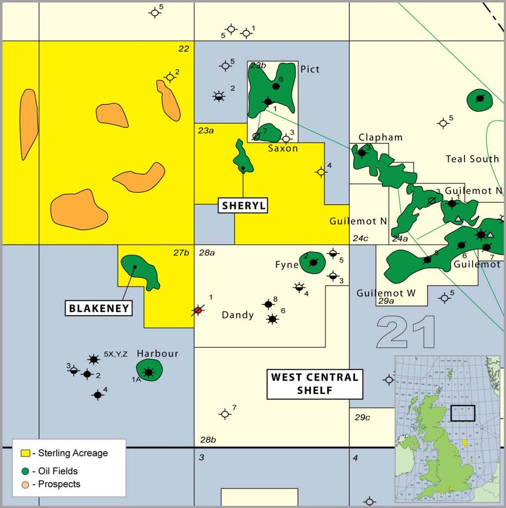 Central North Sea Core Area Potential Potential for shared