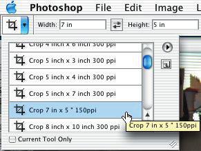 To use: Type the c key to get the crop tool.