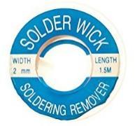 Solder Solder is a thin wire material, usually rolled in spools, made of various metal alloys.