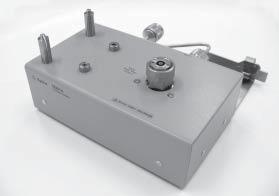 Frequency: 100 Hz to 1 MHz Maximum external dc bias: ±40 V Blocking capacitor of 50 μf