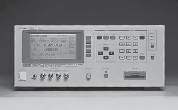 E4980A precision LCR meter 20 Hz to 2 MHz with 4-digit resolution 0.