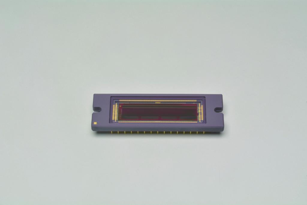 S3774 High-speed readout (00 klines/s) The S3774 is a CMOS linear image sensor developed for industrial cameras that require high-speed scanning.