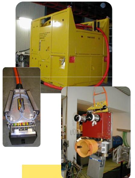 Deepwater Control System Complete IWOCS control systems Self-supporting umbilical systems to 10,000-ft SW Hydraulic / Electrical / Fiberoptic capabilities Reeler & deployment design and constructions