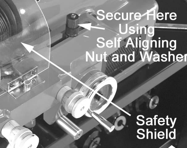 Install the safety shield if it was removed for storage then review the cautions and dangers section and the general safety information at the beginning of this manual.
