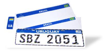 8 mm Solutions for Finished License Plate Matrix code, barcode, watermarks,