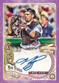 2017 Topps Gypsy Queen will include unannounced autograph variations in addition to the content