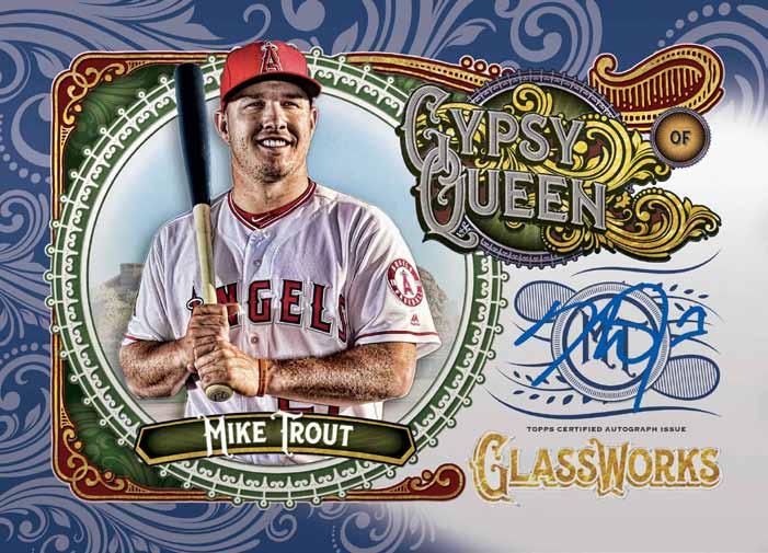 MAJOR LEAGUE ADDITIONAL HOBBY BOX CONTENT N ew to 2017, each Hobby Box of 2017 Topps Gypsy Queen will deliver a chrome oversized box topper! GQ Glassworks Box Toppers HOBBY ONLY! NEW!