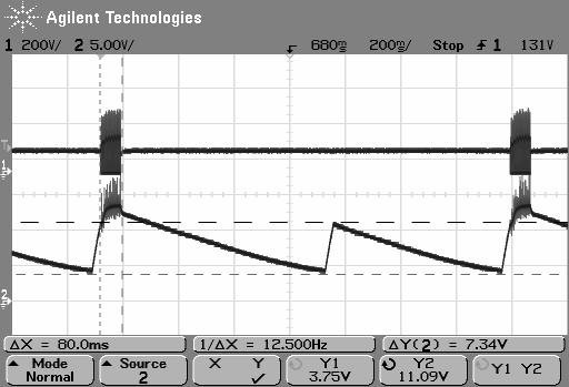 Drive Waveform of MOSFET Q1