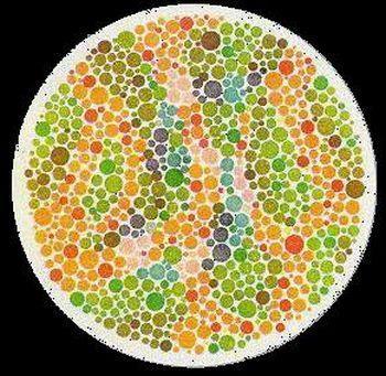 Types of blindness - Colour vision deficiency inability to see some colours caused by a deficiency of some cone cells