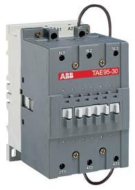 Operated with Large Coil Voltage Range Ordering Details SBC 908 4F00 IEC UL/CSA Auxiliary Type Order code Weight contacts kg Rated Rated -Phase General fitted power current motor use st stack nd