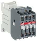 TAL 9... TAE 7 4-pole Contactors d.c. Operated with Large Coil Voltage Range TAL 9-40-00 SBC 907 4F004 Ordering Details IEC UL/CSA Aux.
