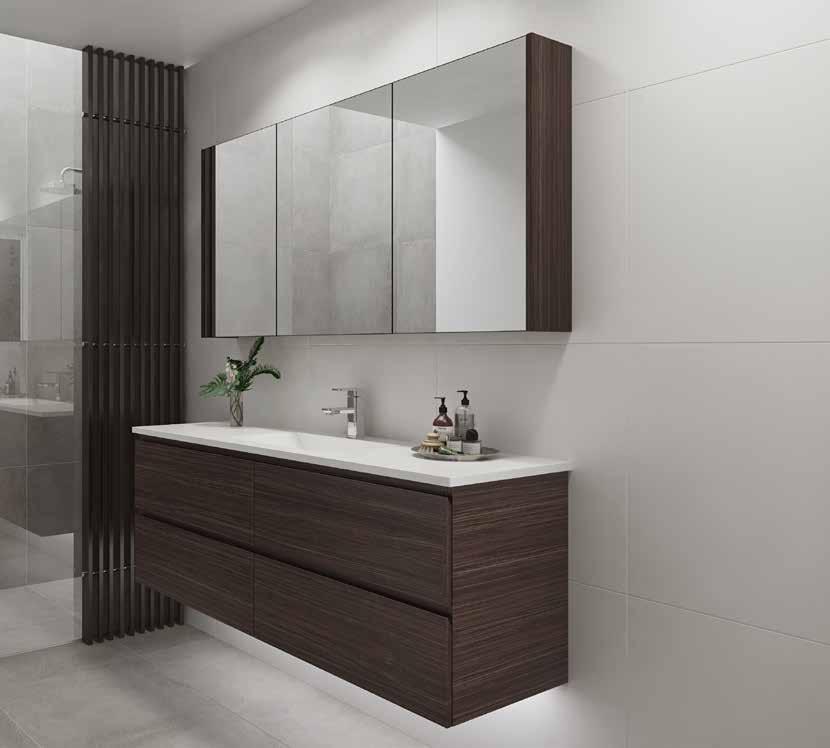 VANITIES NEVADA PLUS The Nevada Plus vanity range takes all the benefits of the Nevada and gives you the ultimate luxury of full extension Blum European drawers.
