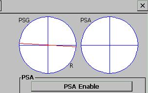 Figure 5 Polarization traces For a clearer view of a particular section of the Poincaré sphere, click the Left, Right, Up, or Down buttons to rotate the sphere about its horizontal or vertical axis.