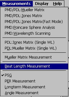 For PM fiber, DGD 1310 DGD 1550, so the beat length at 1310 nm can be estimated from a measured value according to the following formula 1310 L B L B λ Where L Bλ is the measured beat length at