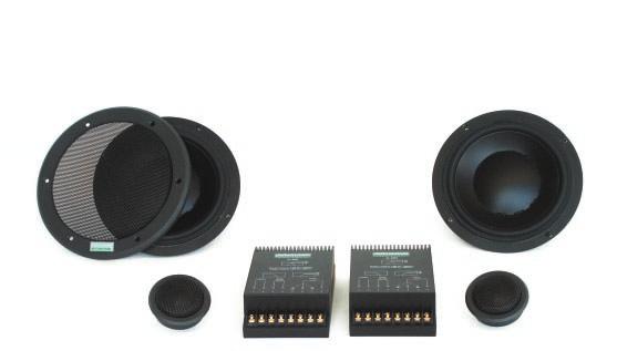 systems system 240 GT Two-way; set includes MW 160 GT 7 MSP one-piece woofer with 3 Magnum aluminum voice coil, long-throw motor and vented, center dual-magnet structure, and MD 100 1.