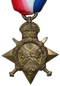 Broadly speaking it was awarded to all who served in any theatre of war against Germany between 5 th August 1914 and 31 st December 1915, except those eligible for the 1914 Star.