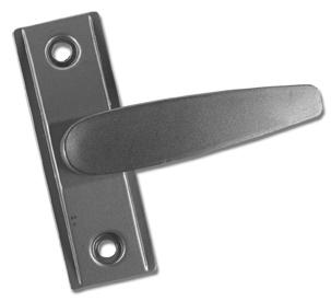 Push/Pull Paddle For use with 19-401 and 19-411 deadlatch or any other brand of narrow stile mortise deadlatch. Paddle is four way reversible, select application required by referring to chart below.