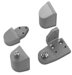3/4" Offset Pivot Offset Pivots are used for both flush face frame installation and recessed door applications. Pivots replace most major door manufacturers.