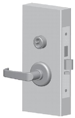 Finishing the installation Installation Instructions for 45HW & 47HW Electrified Mortise Locks Install status magnet (optional for deadbolt function locks) 1 On the jamb, mark the drill point for the