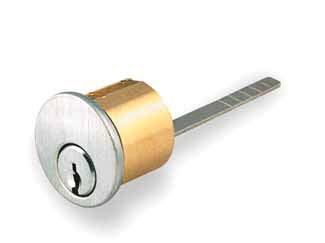 Rim Cylinders Exact pinning specifications as original systems Solid brass construction 19 keyways Tailpiece converts between horizontal & vertical positions Screw-on retaining cap design Type Length