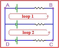 voltage differences around a