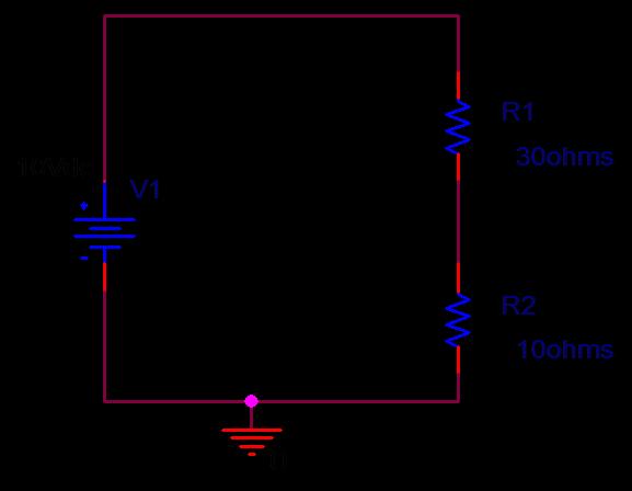 Series Combination of Resistors The effect of resistors in series is additive.