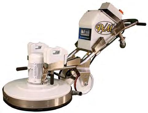 6"/500mm Light duty grinders and high capacity polishers Works great on concrete, marble, terrazzo, and granite Soft-start, variable speed control makes it the