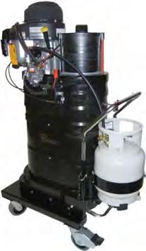 5 HP Dual Electric Motor: 175 & 300 RPM DC rectified for A/C operation Voltage meter system: two 25 lb. and two 10 lb.